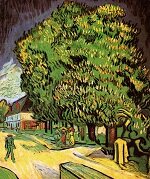Винсент Виллем Ван Гог Цветущий каштан Овер 1890г, ван-гог.рф